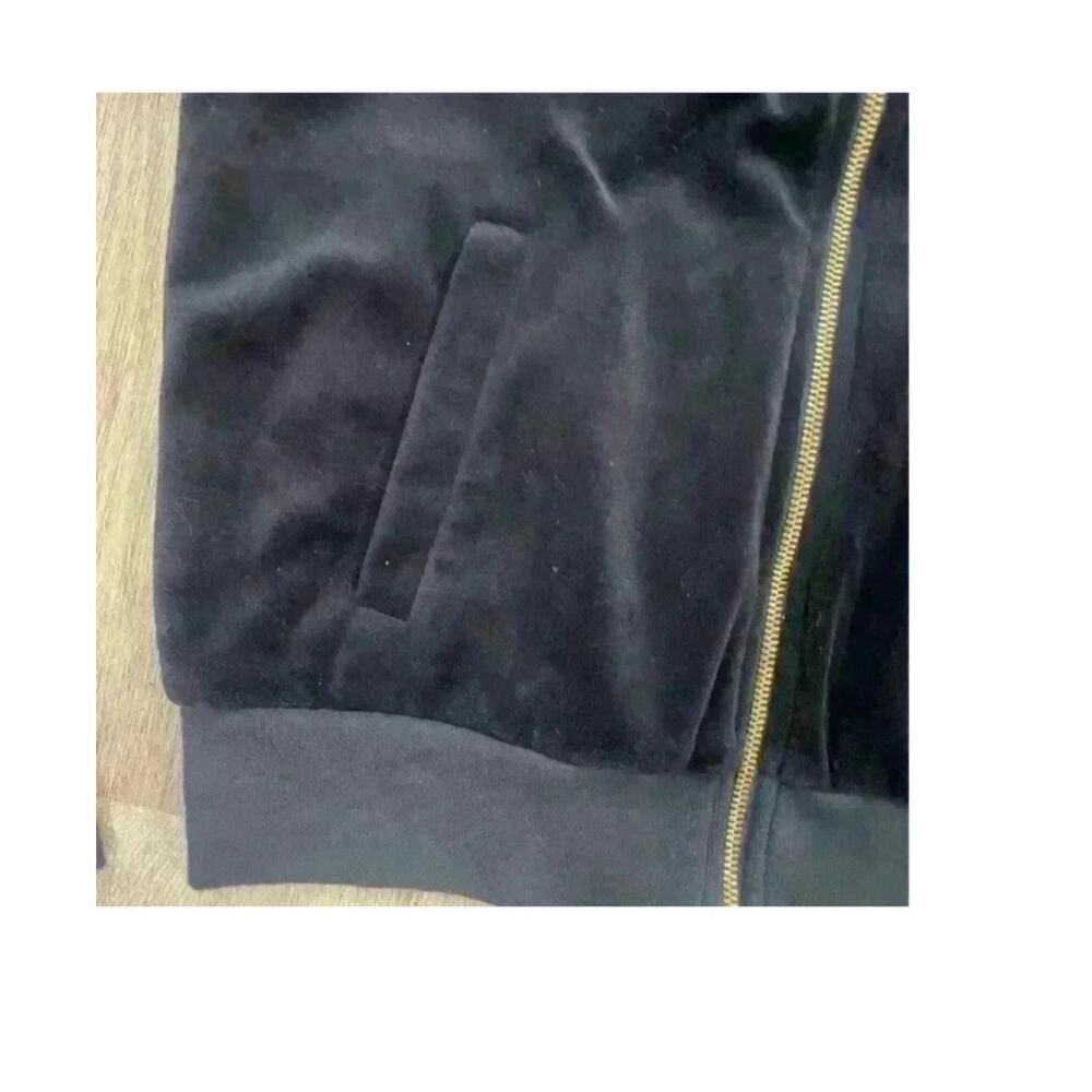 Juicy Couture Velour Westwood Jacket, Varsity style, women’s XXS, NWT, Zip Up - Picture 7 of 8